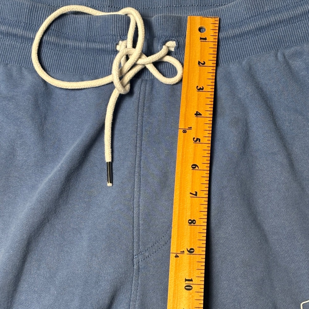 True Religion Sweatpants Mens Large Branded Slim Jogger Sky Blue Buddha Logo - Picture 13 of 14